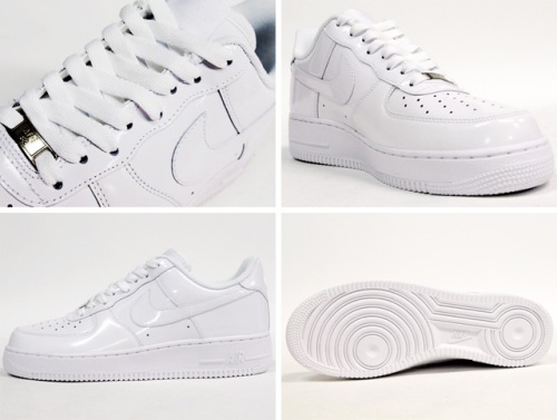 air force one blanche vernis