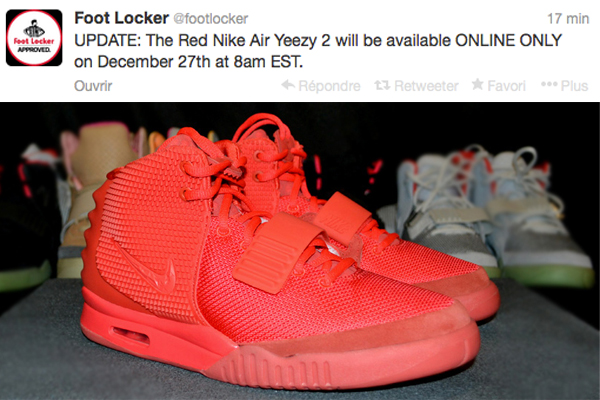Odise nike yeezy 2 red october 