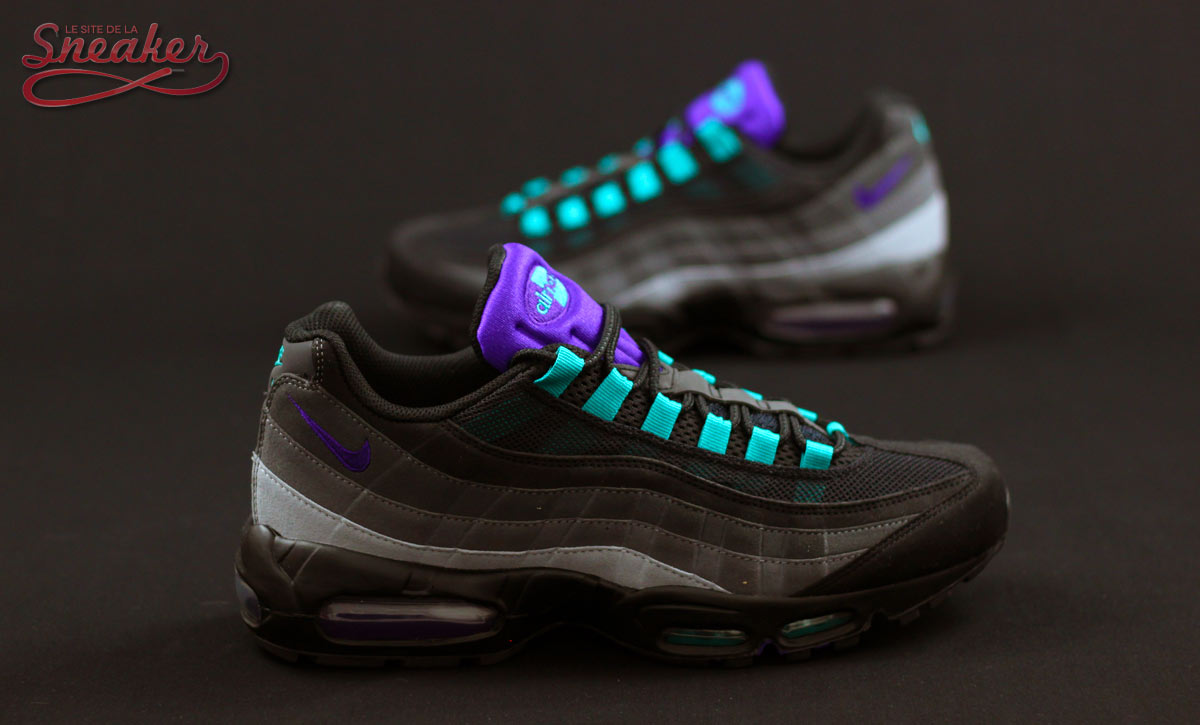 purple and turquoise air max 95