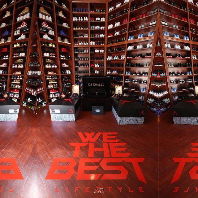 DJ Khaled présente son nouveau dressing sneakers - Le Site de la Sneaker
