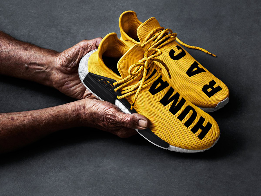 Pharrell x adidas NMD Human Race Yellow - Le Site de la Sneaker