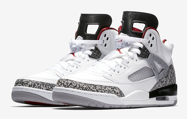 Air Jordan Spiz'ike White Cement - Le Site de la Sneaker