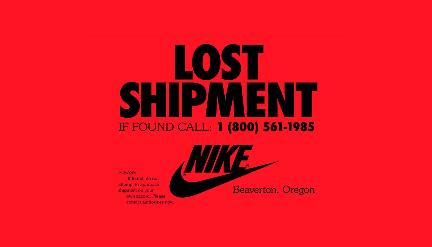 solicitud local alegría Nike tease sa collab Stranger Things avec la campagne Lost Shipment - Le  Site de la Sneaker