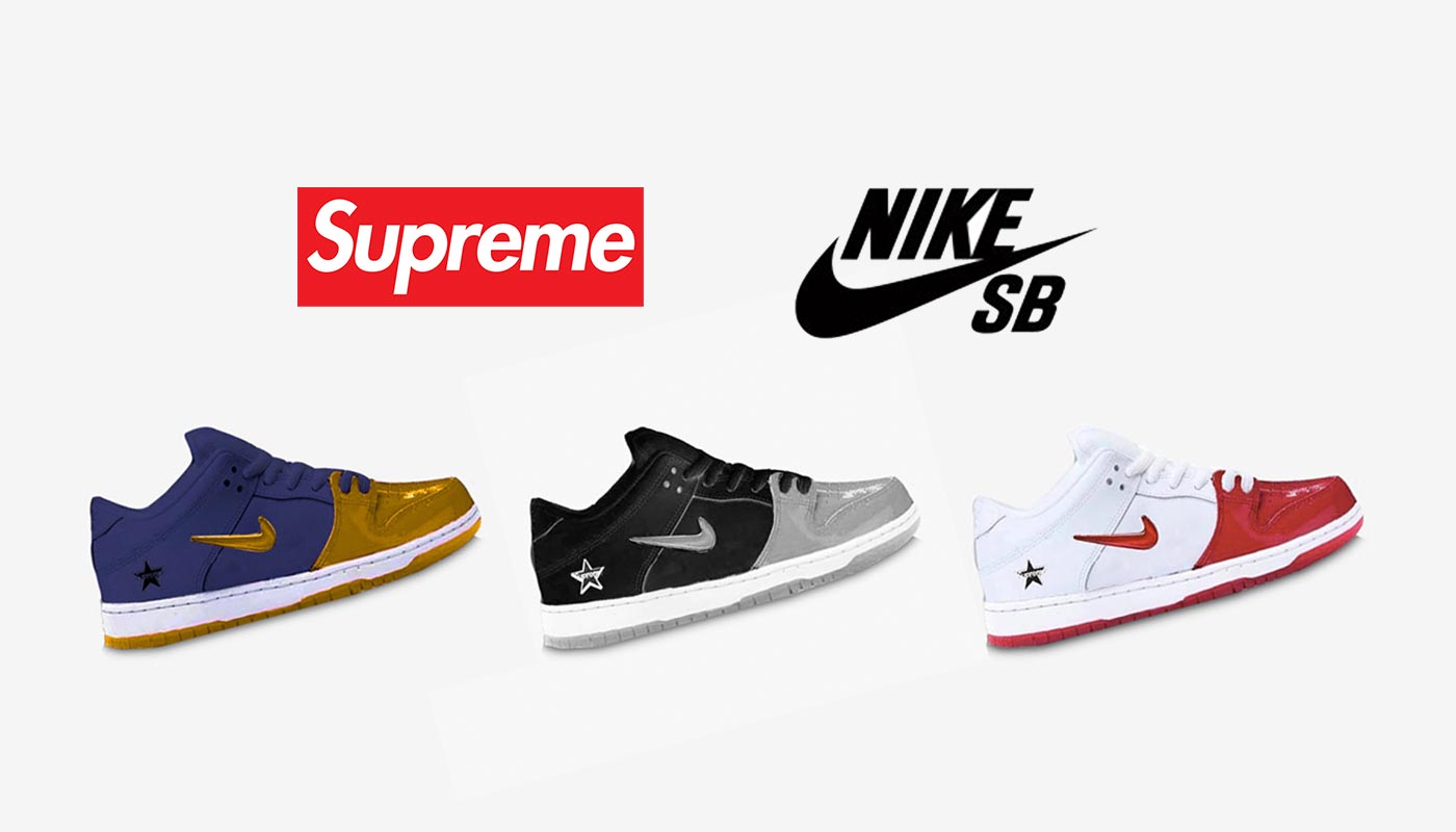 Cita Extranjero divorcio Un pack Supreme x Nike SB Dunk Low pour l'automne 2019 - Le Site de la  Sneaker