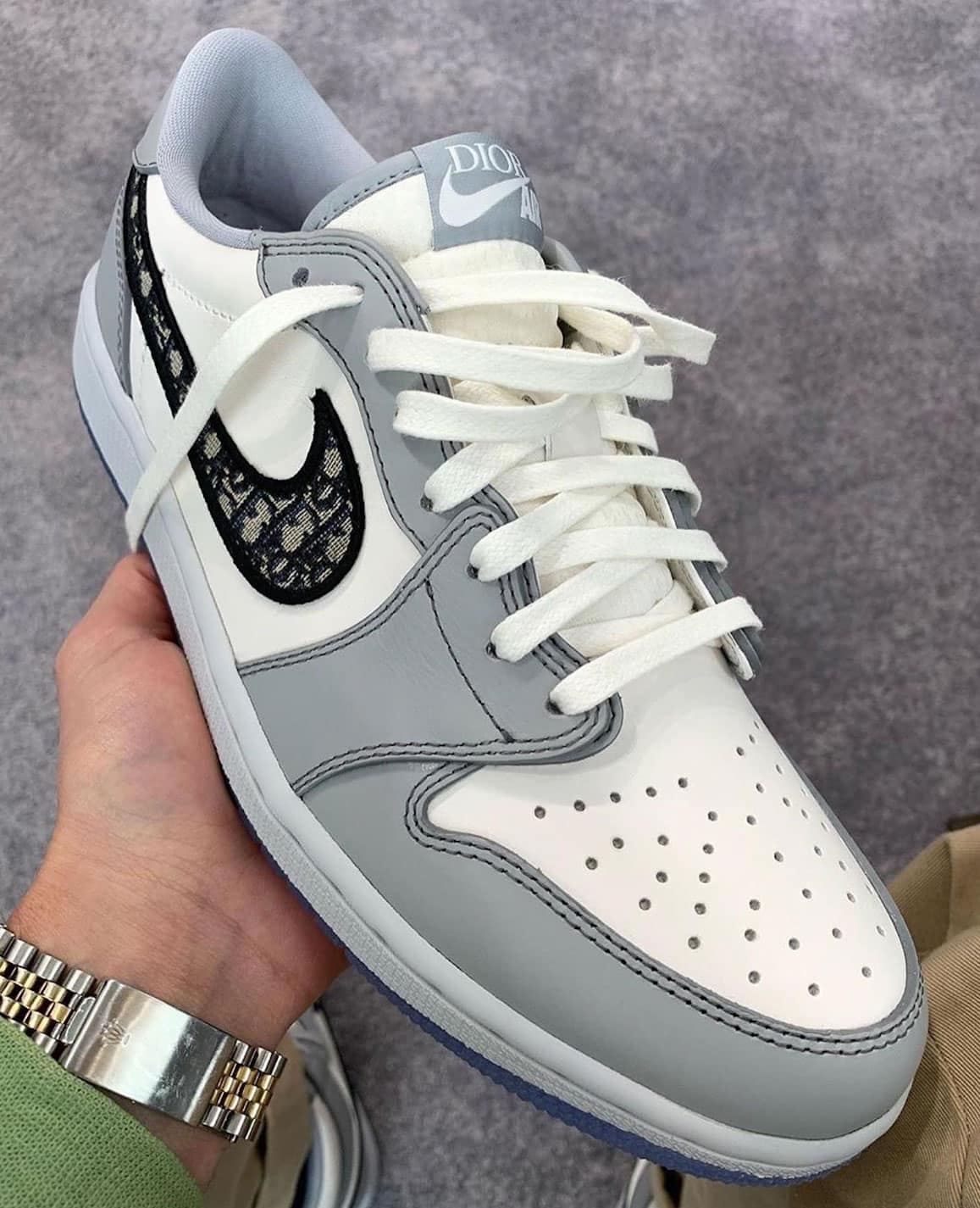 Une Dior x Air Jordan 1 Low à venir - Le Site de la Sneaker