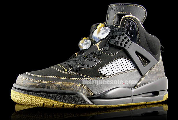 Air Jordan Spiz'ike Black /Metallic 