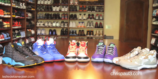 chris paul shoe collection