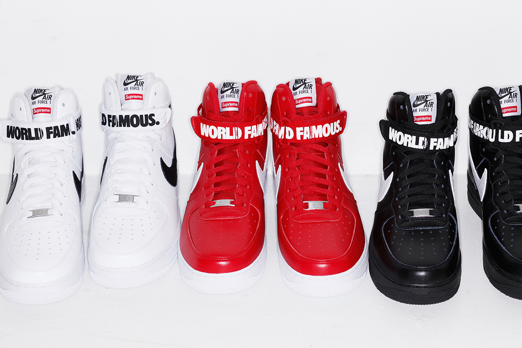 white air force 1 famous footwear