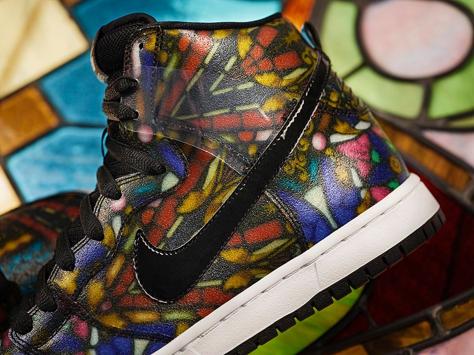stained glass dunk high