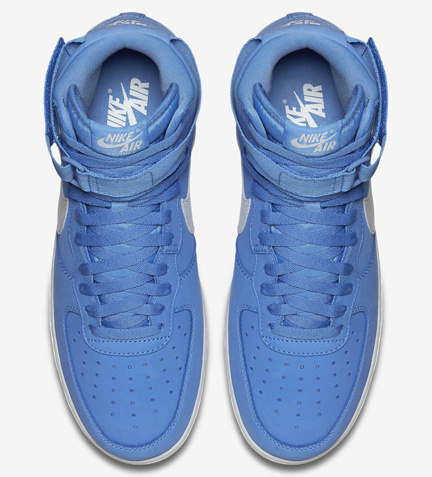 Nike Air Force 1 High QS Blue Suede 