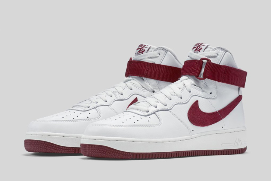 air force 1 high id red