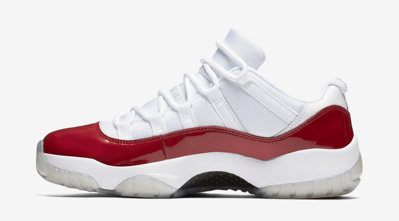 jordan 11 white and red high