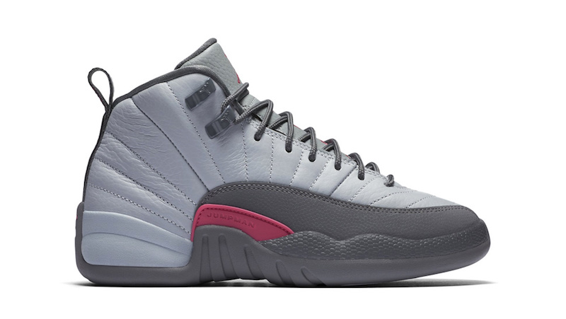 grey pink 12s