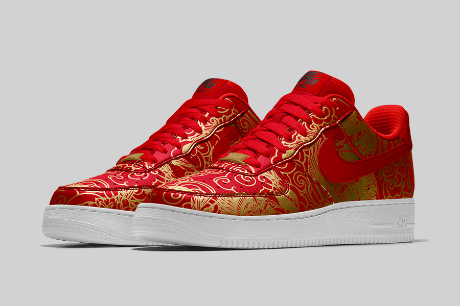air force 1 high id red
