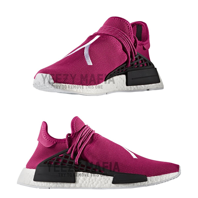 Preview: Pharrell × adidas NMD Human Race Shock Pink - Le Site de 