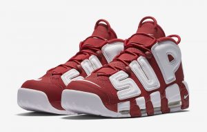 Supreme x Nike Air More Uptempo Red