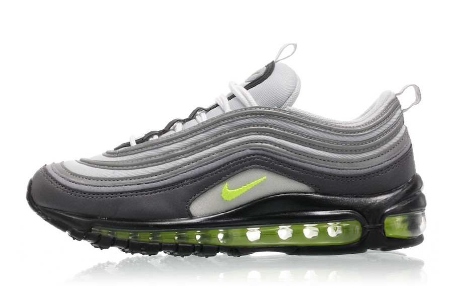nike air max 97 white and neon green