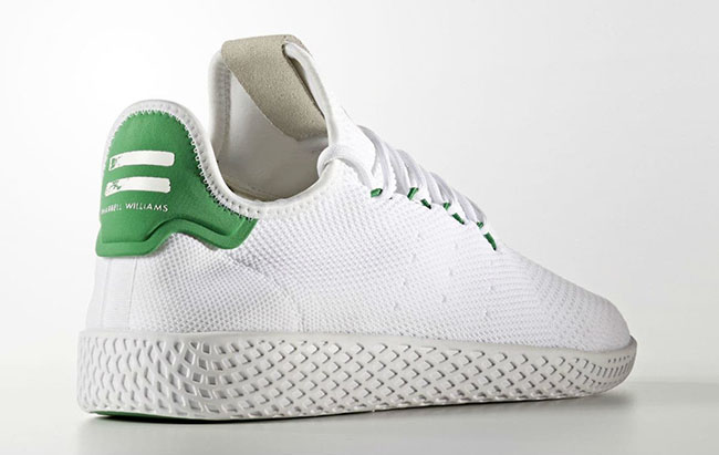adidas tennis hu pharrell white green 