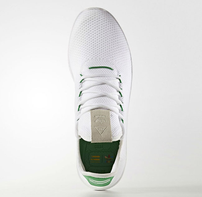 Pharrell x adidas Tennis HU White Green - Le Site de la Sneaker