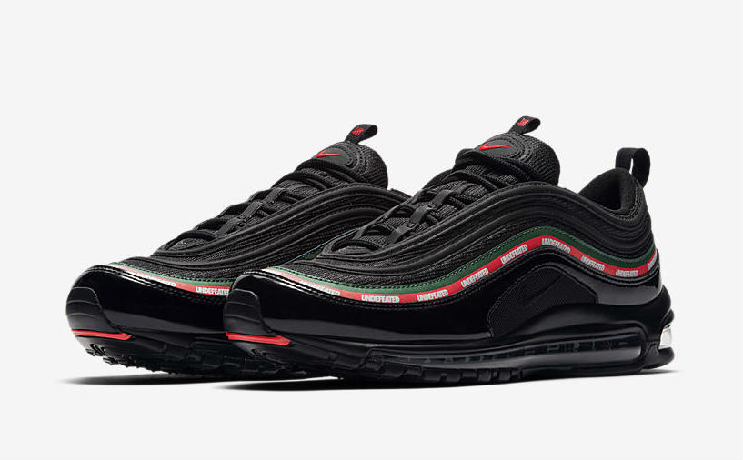 Undefeated x Nike Air Max 97 Black - Le 