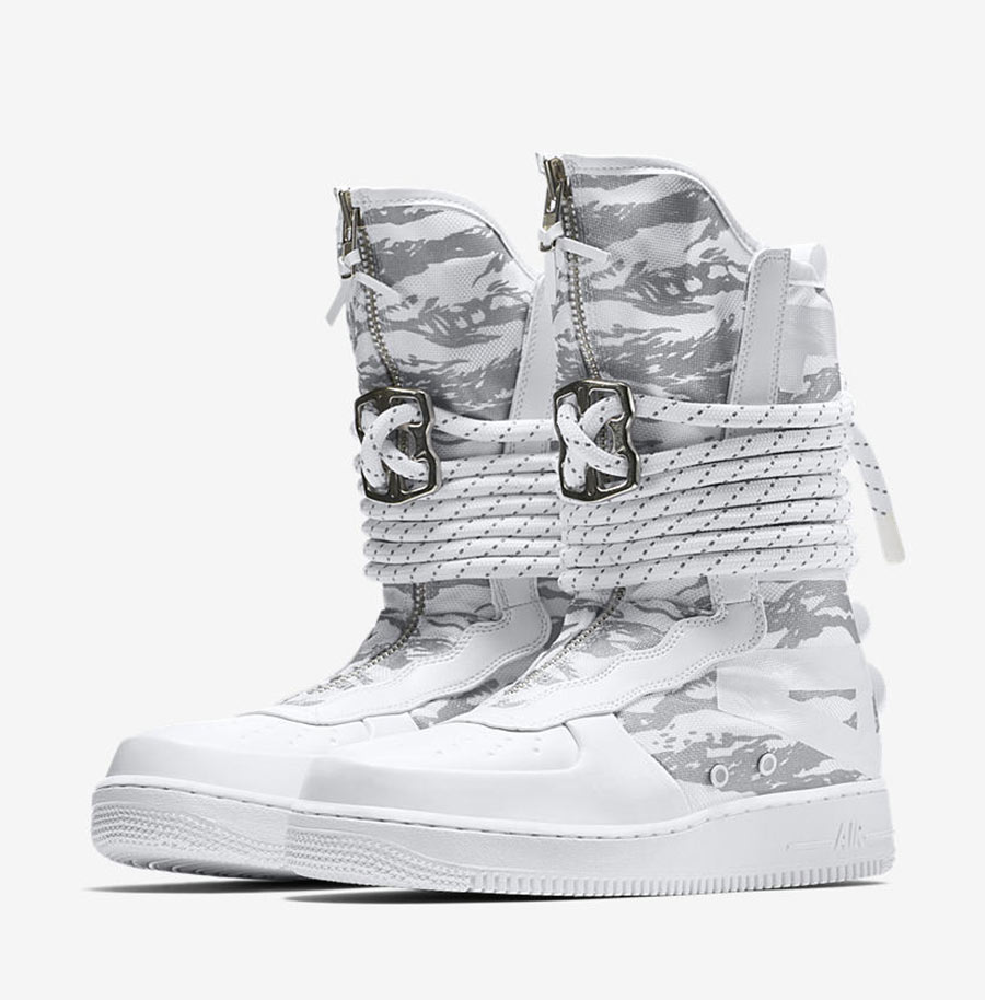 nike special field air force 1 triple white