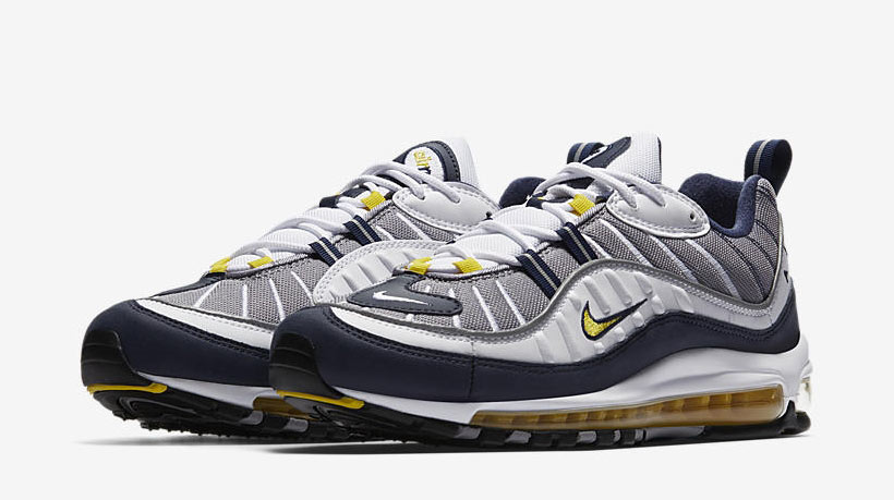 air max 98 blue and yellow