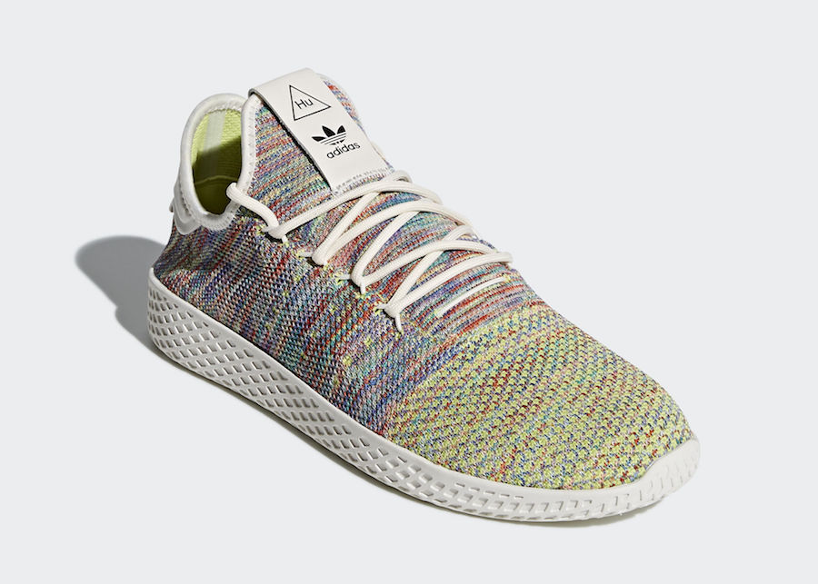 Pharrell x adidas Tennis HU Multi-color - Le Site de la Sneaker