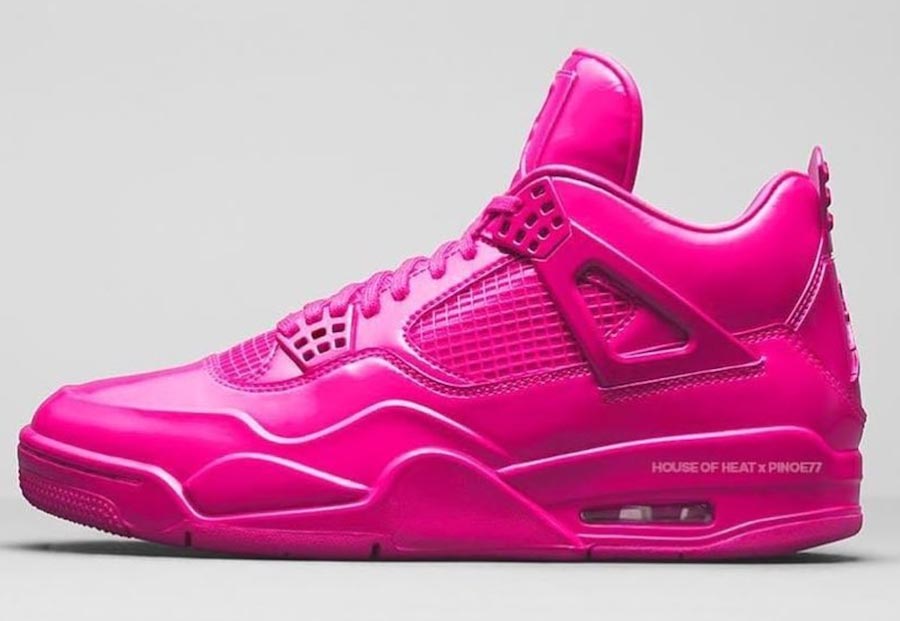 Une Air Jordan 4 Pink Patent pour 2019 