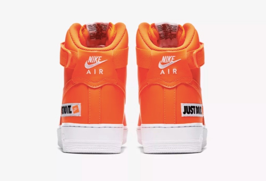 nike air force 1 montante orange موريا