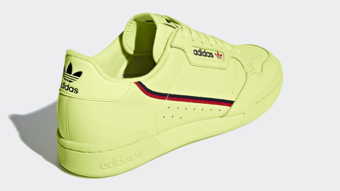 adidas Continental 80 Semi Frozen Yellow - Le Site de la Sneaker