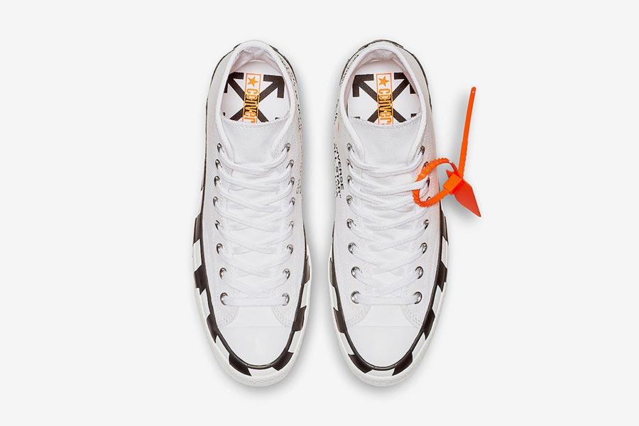 converse off white rouge