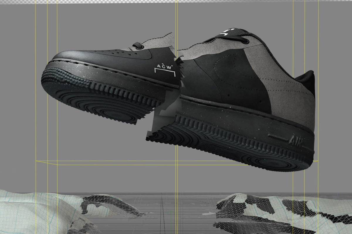 Repetido Arenoso Rebotar A-COLD-WALL* x Nike Air Force 1 Low Black - Le Site de la Sneaker