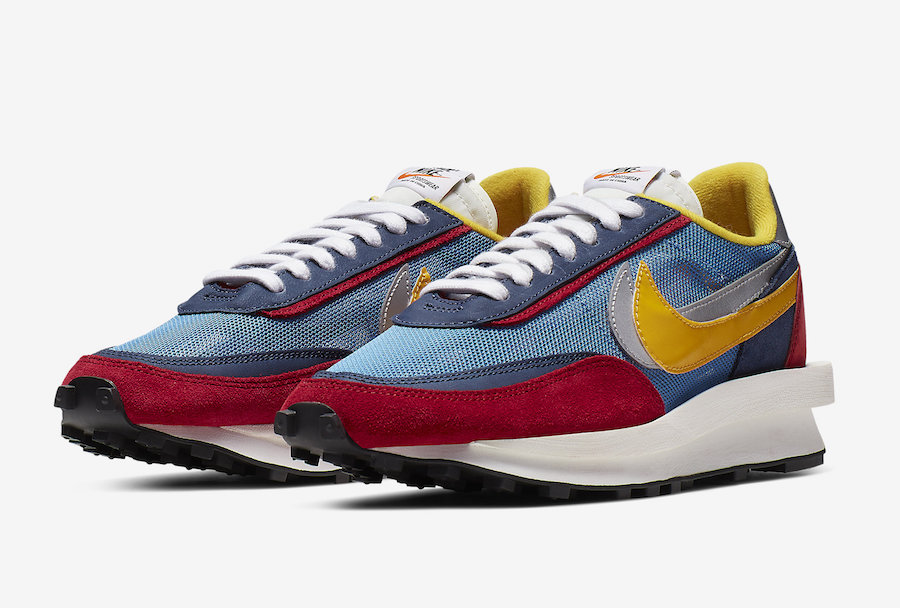 red yellow blue nikes