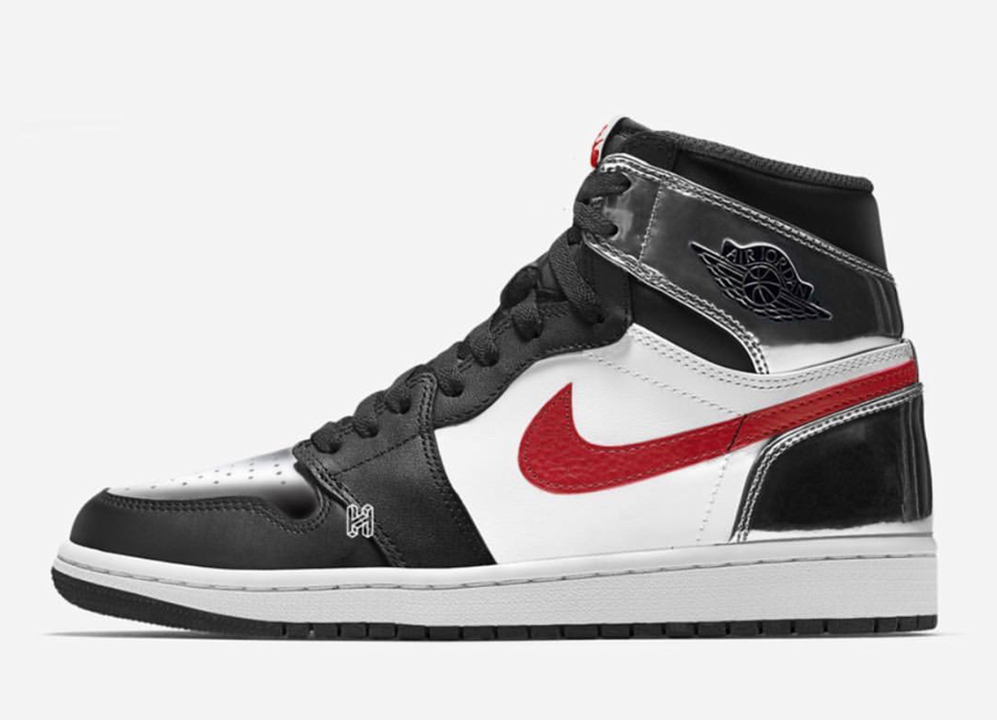 red white and silver jordan 1