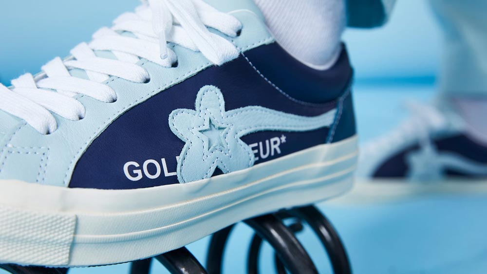 blue golf le fleur shoes