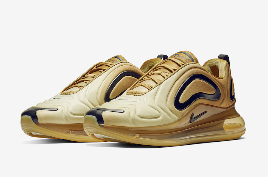 nike air max 720 red gold