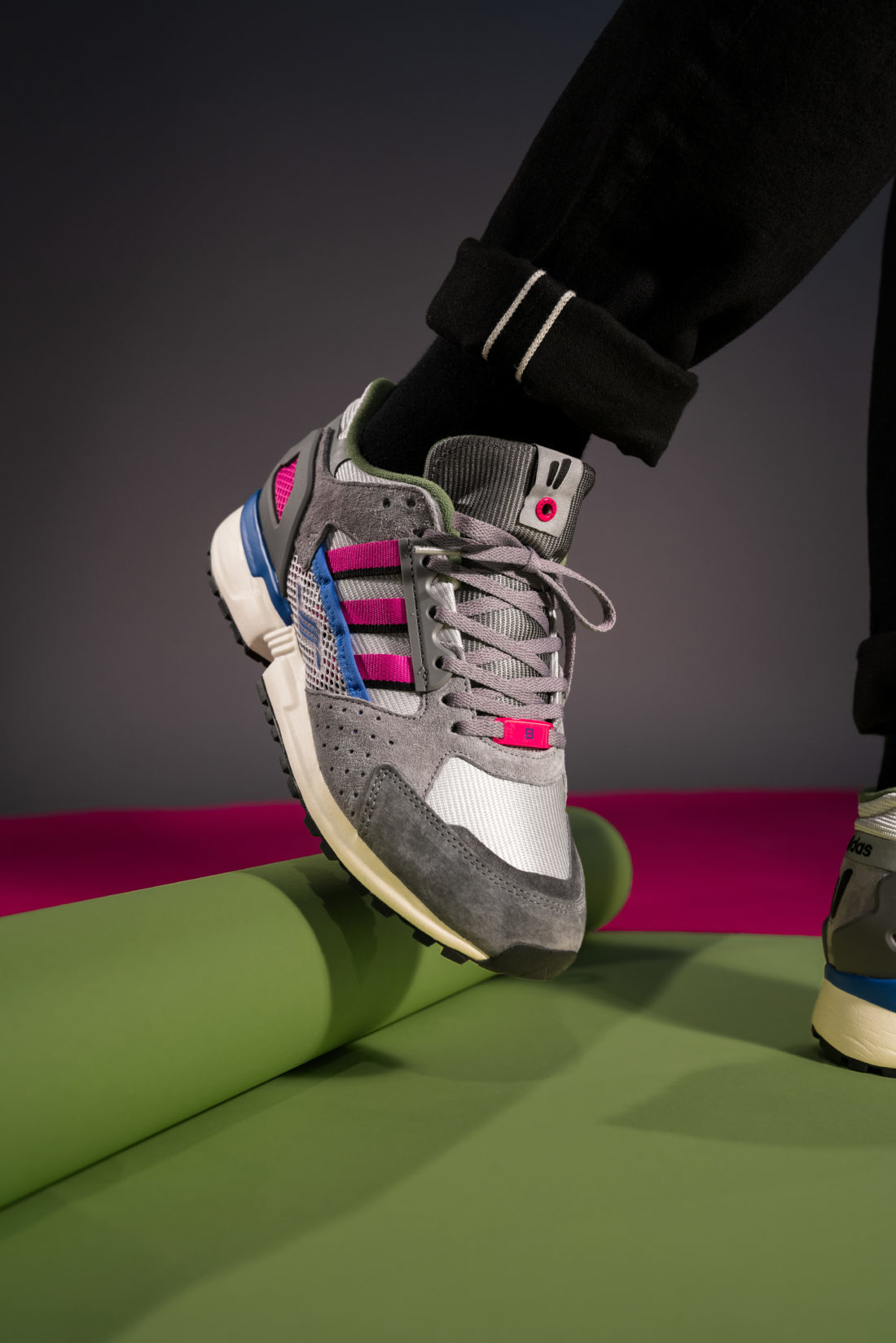 adidas zx 10000 rose homme