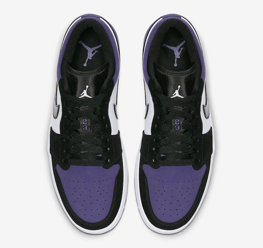 Air Jordan 1 Low Court Purple - Le Site 