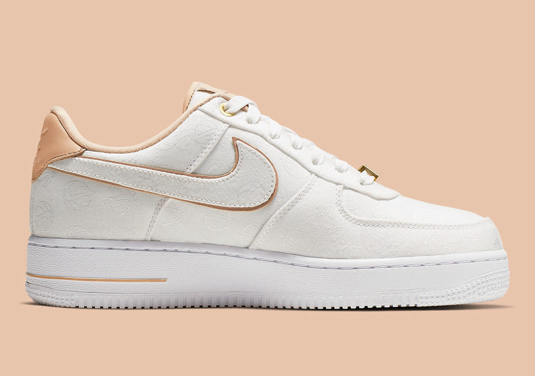 nike air force 1 07 lux rose gold