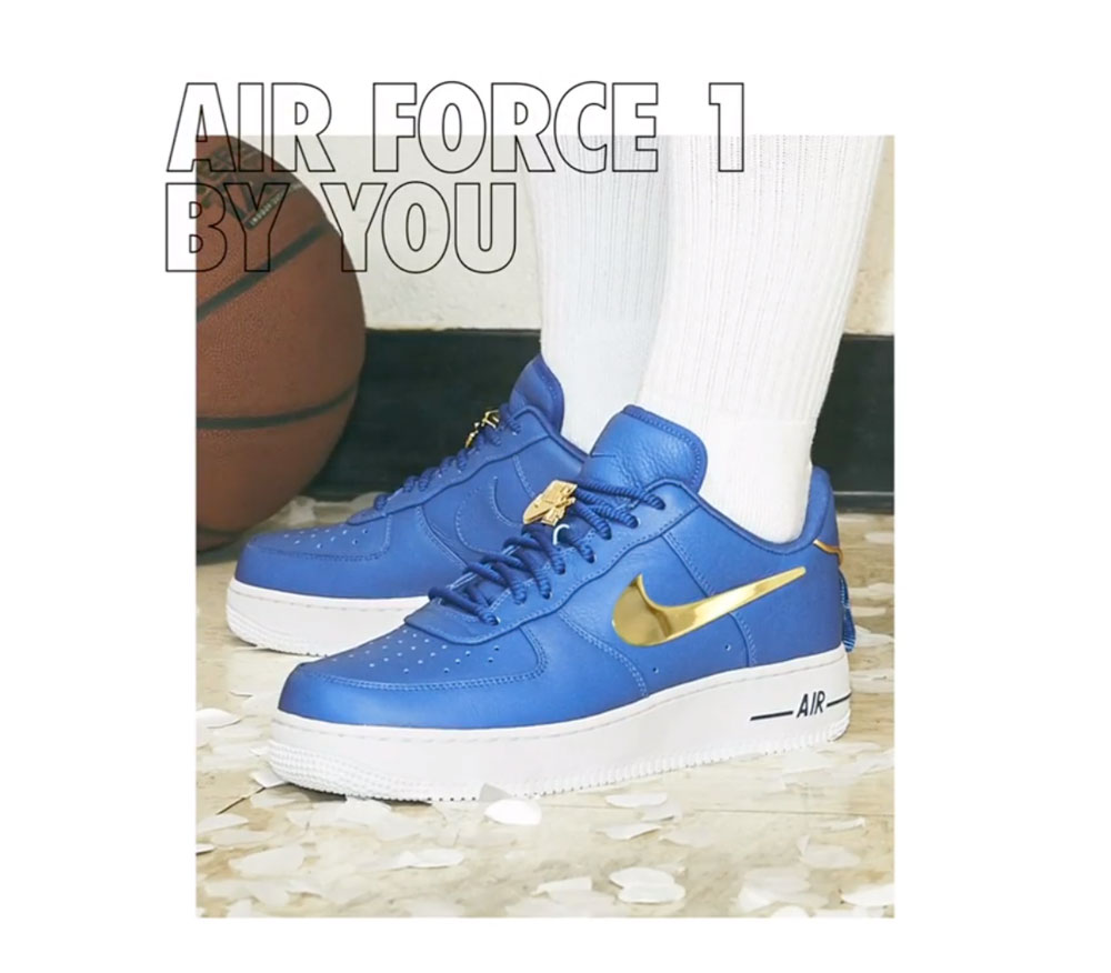 nike air force 1 nba by you