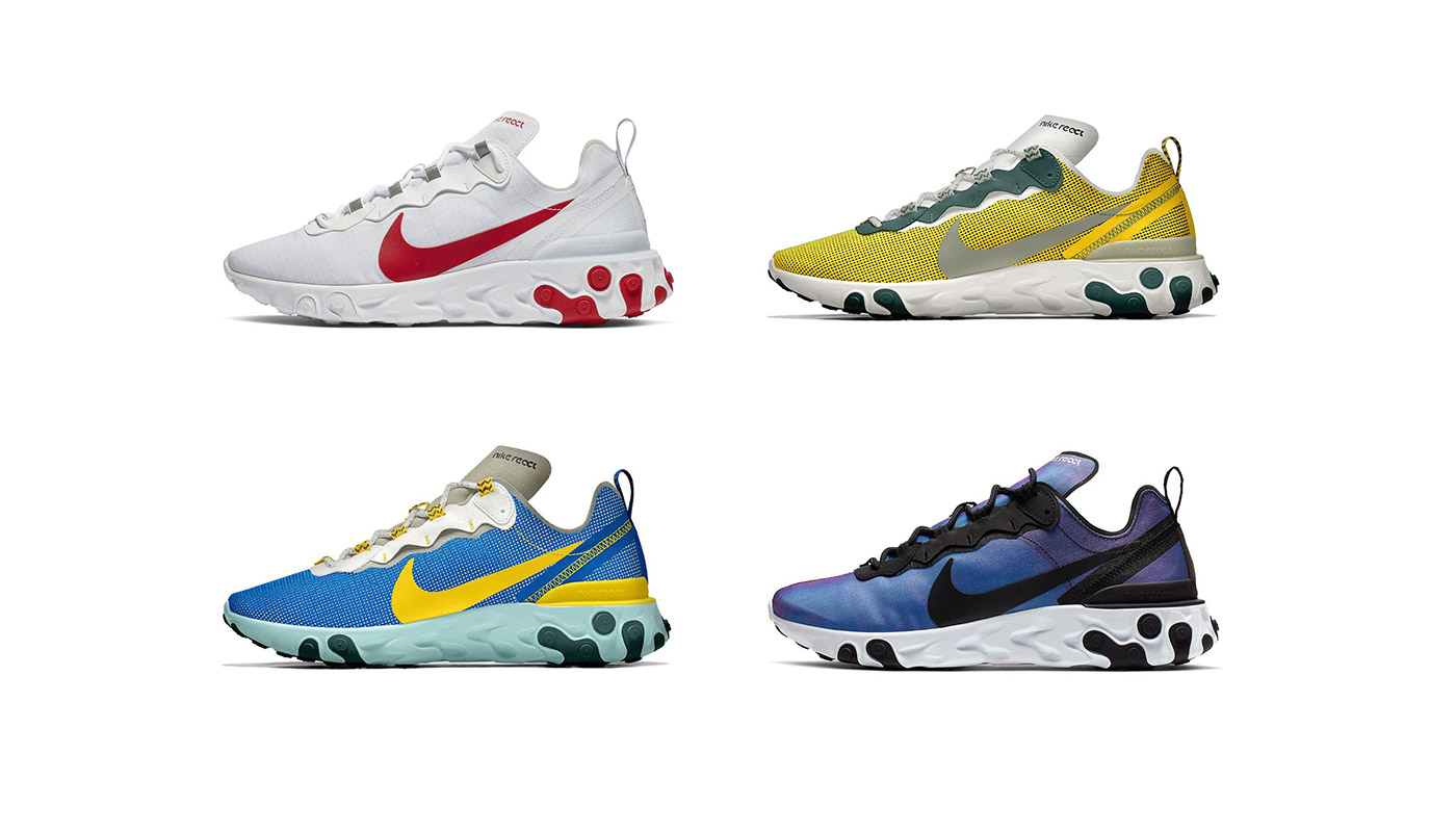 Nike By You React Element 55 - Zemeds