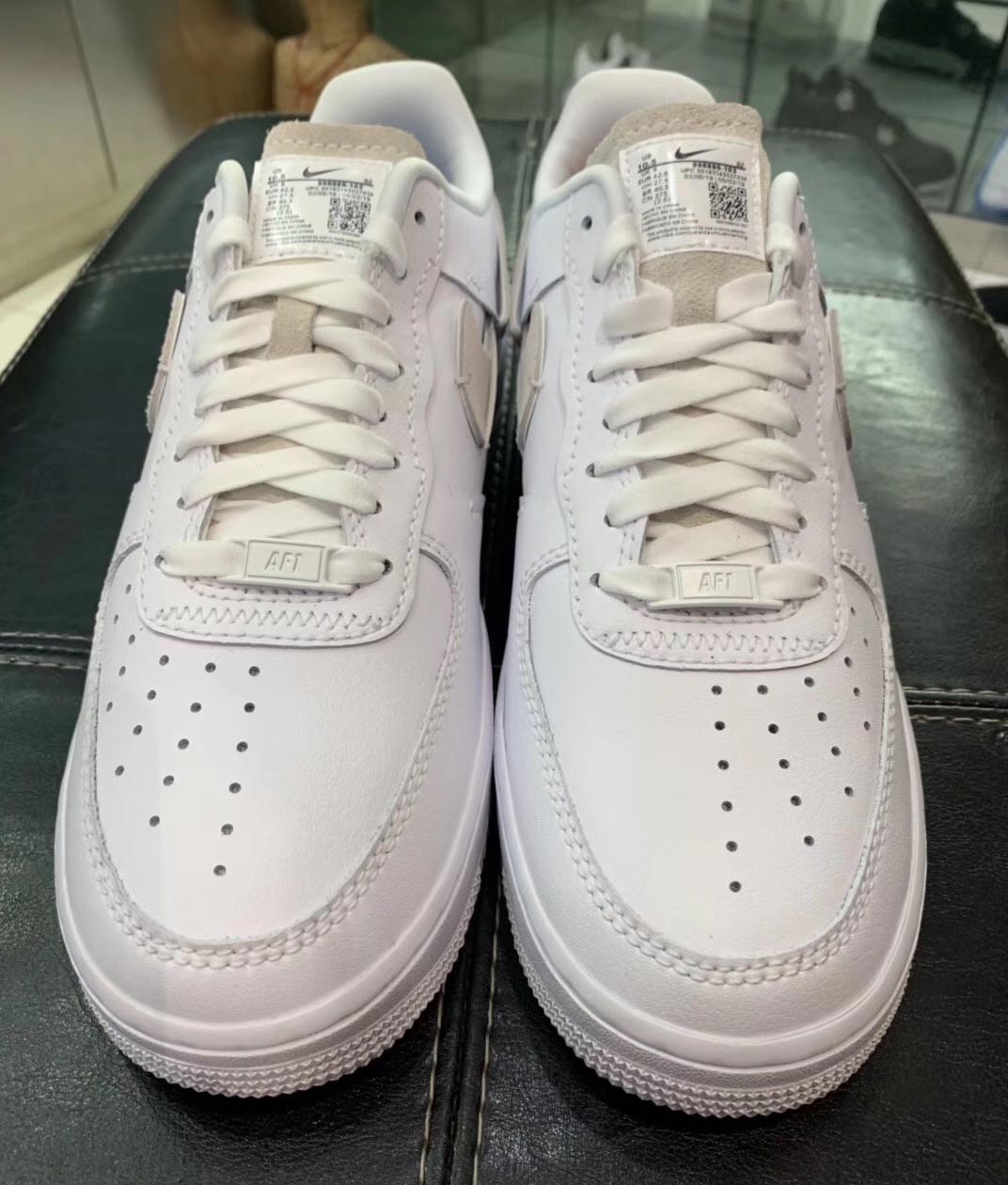 nike air force 1 07 lx inside out white