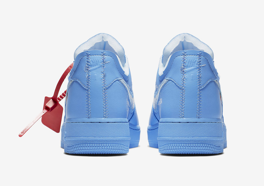 off white air force 1 mca release date