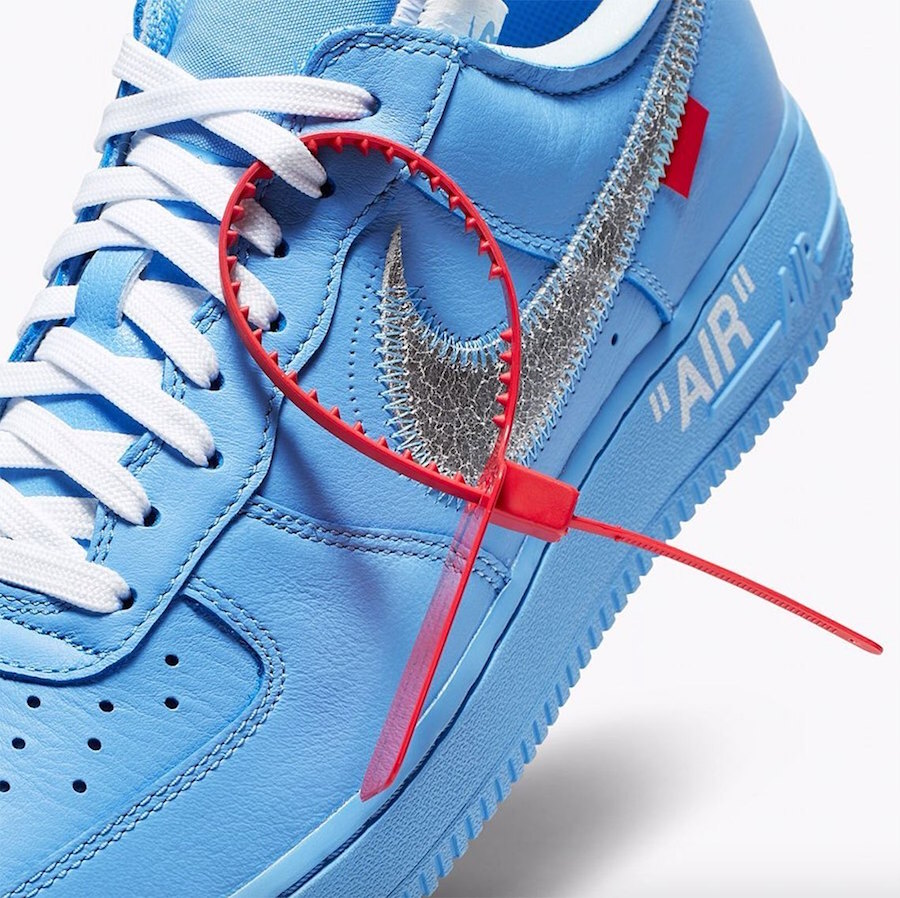 off white air force 1 light blue