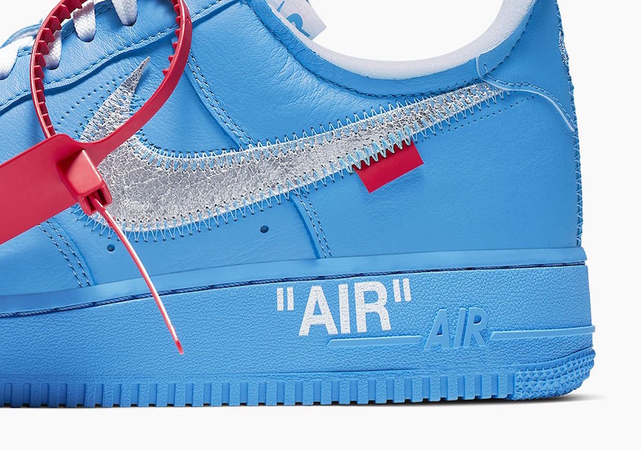 off white air force 1 light blue
