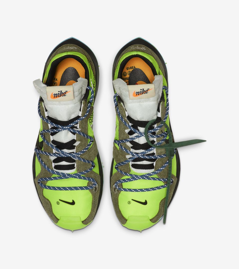 Off-White x Nike Zoom Terra Kiger 5 Electric Green - Le Site de la Sneaker