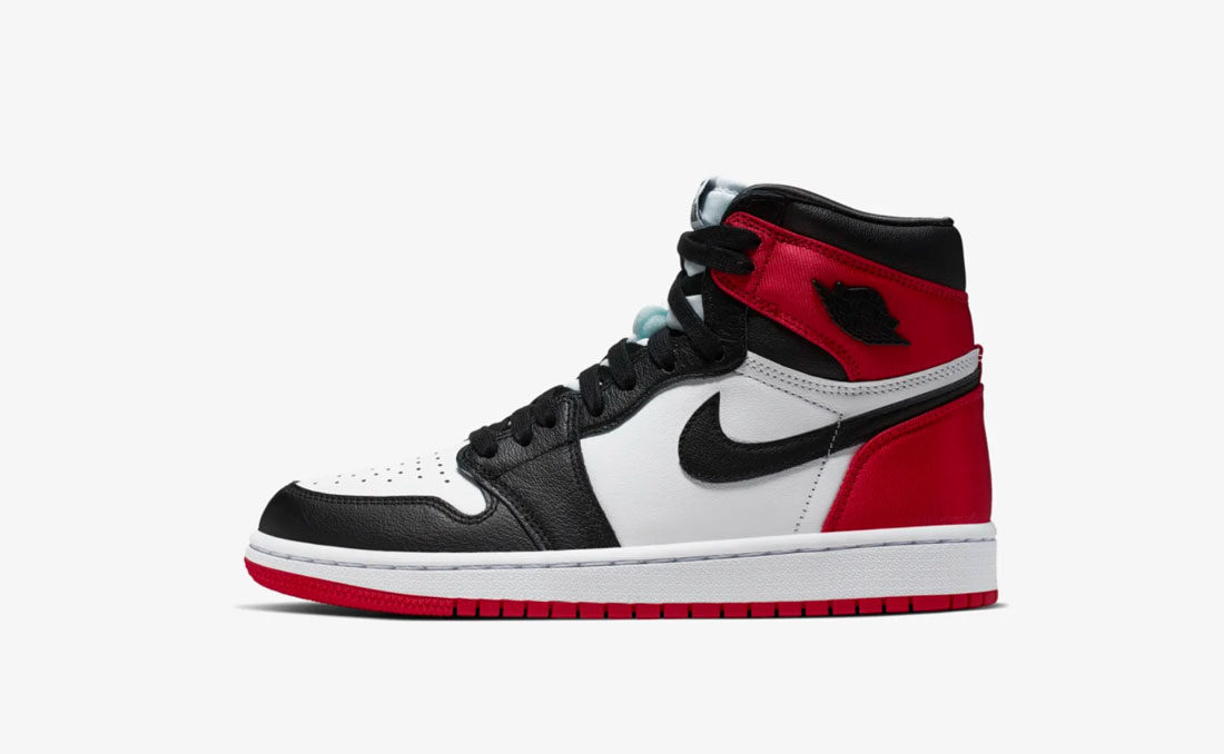 Air Jordan 1 Satin WMNS Black Toe - Le Site de la Sneaker