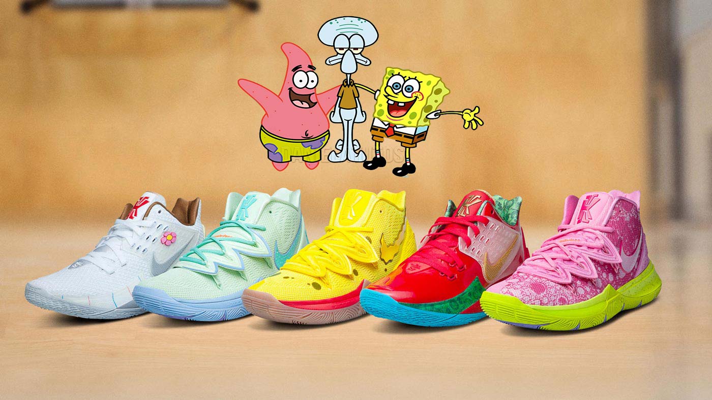 Nike Kyrie x SpongeBob SquarePants 