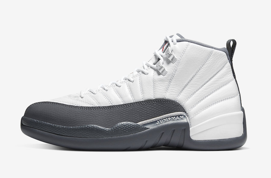 white and grey 12s release date