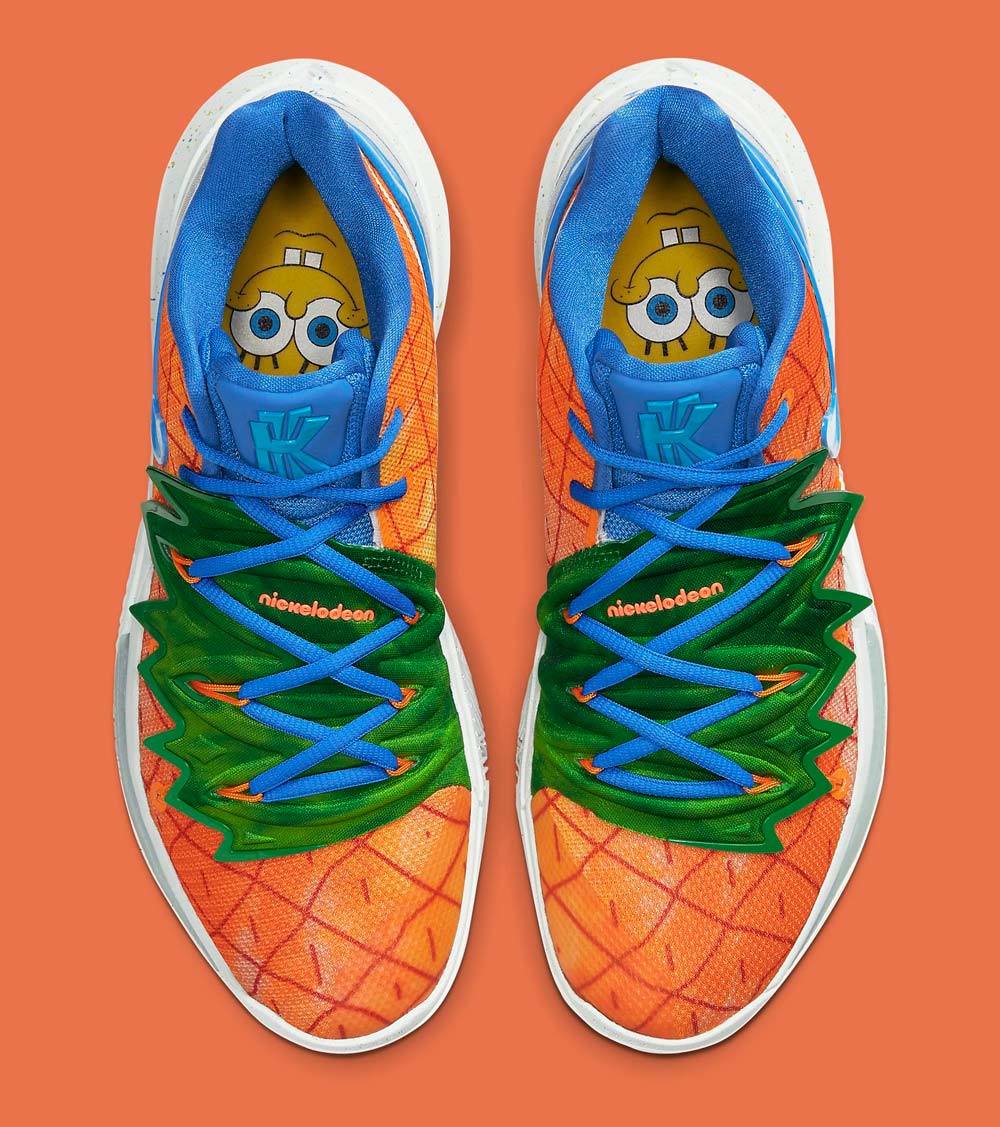 pineapple kyrie sneakers